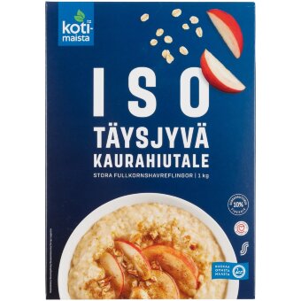 Крупные овсяные хлопья Kotimaista 1 кг