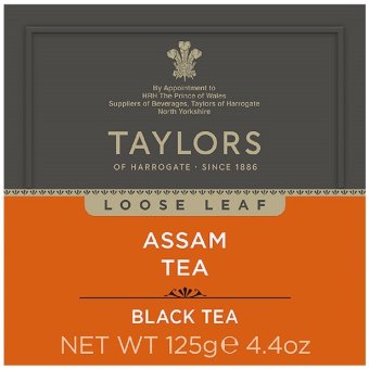 Черный заварной чай Taylors of Harrogate Assam 125 гр