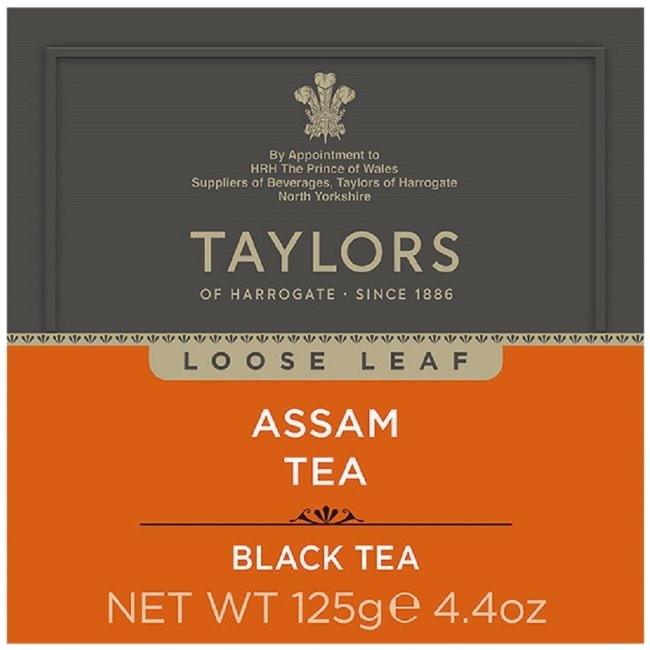 Черный заварной чай Taylors of Harrogate Assam 125 гр