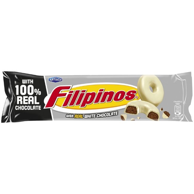 Печенье с белым шоколадом Filipinos 120 гр