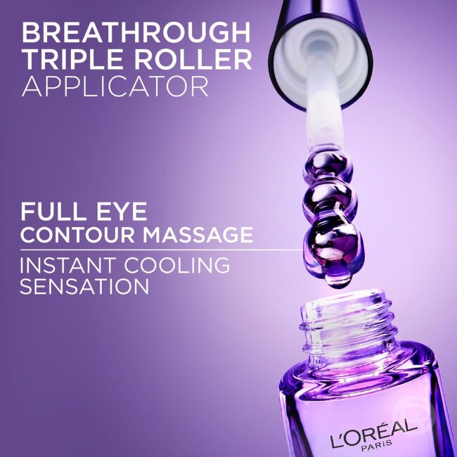 Сыворотка для кожи вокруг глаз L'Oréal Paris Revitalift Filler с 2,5% гиалуроновой кислотой и кофеином 20 мл Сыворотка для кожи вокруг глаз L'Oréal Paris Revitalift Filler с 2,5% гиалуроновой кислотой и кофеином 20 мл