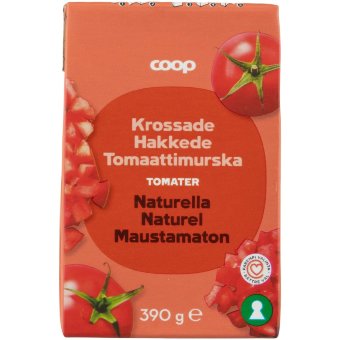 Томаты дробленые Coop 390 гр