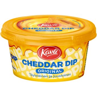 Сырный дип Kavli Cheddar ORIGINAL 185 гр