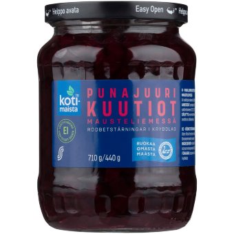 Кубики свеклы в несладком маринаде 710 гр / 440 гр