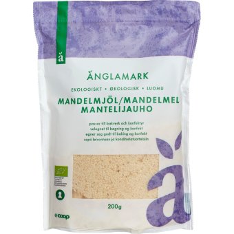 Миндальная мука для выпечки Anglamark органическая 200 гр Миндальная мука для выпечки Anglamark органическая 200 гр