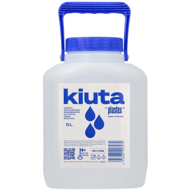 Водный контейнер Plastex 5 л hd lv