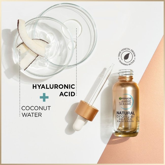 Средство для автозагара Garnier Ambre Solaire Natural Bronzer для нормальной кожи 30 мл
