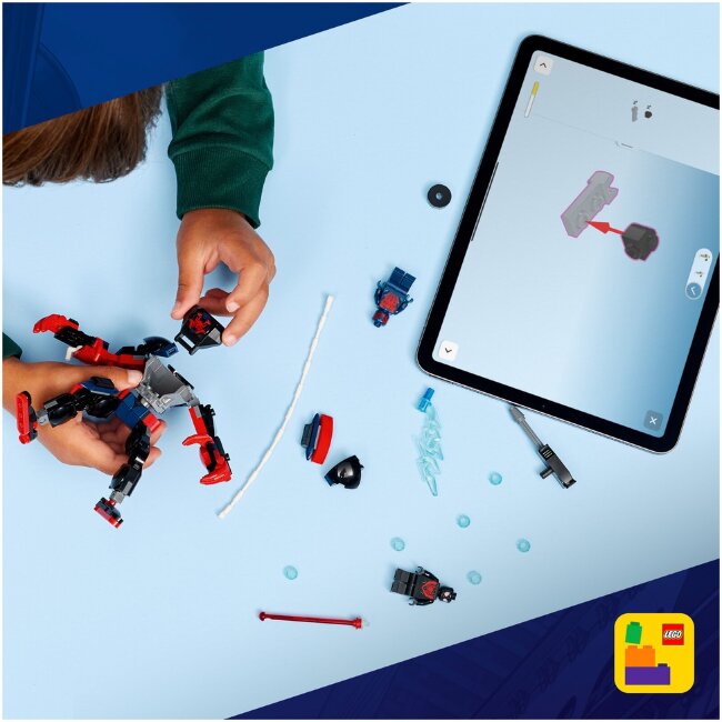 Робот LEGO® Super Heroes Marvel 76337 Майлз Моралес против Человек-паук 2099 Робот LEGO® Super Heroes Marvel 76337 Майлз Моралес против Человек-паук 2099
