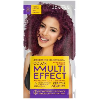 Тонирующий шампунь Joanna Multi Effect Deep Burgundy 07