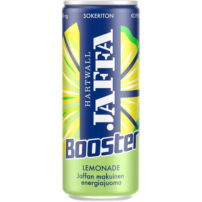 Энергетический напиток Jaffa Booster Lemonade без сахара 0,33 л