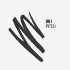 Подводка для глаз Rimmel Kind & Free Paint it Your Way 1,1 гр 001 Pitch Black Подводка для глаз Rimmel Kind & Free Paint it Your Way 1,1 гр 001 Pitch Black
