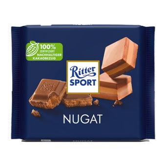 Ritter Sport молочный шоколад с пралине 100 гр