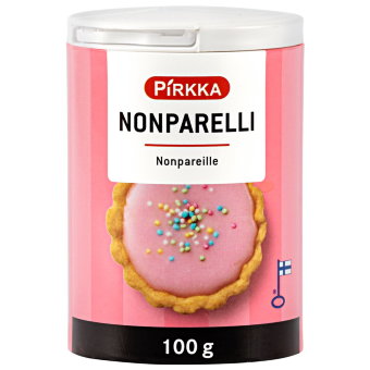 Кондитерская посыпка (цветные шарики) Pirkka 100гр Кондитерская посыпка (цветные шарики) Pirkka 100гр