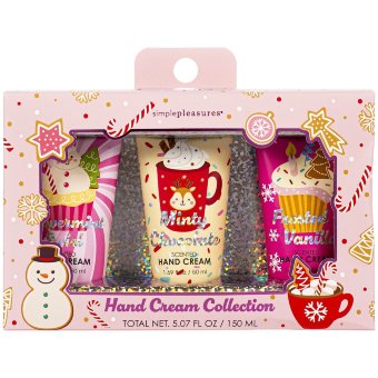 Набор подарочный Simple Pleasures, крем для рук 3 шт x 50 мл
