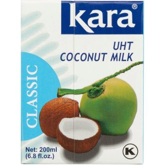 Кокосовое молоко Kara 17% 200 мл Кокосовое молоко Kara 17% 200 мл