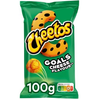 Кукурузные снеки со вкусом сыра Cheetos Goals Cheese 100 гр Кукурузные снеки со вкусом сыра Cheetos Goals Cheese 100 гр