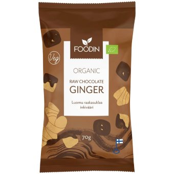 Имбирь в шоколаде Foodin 70 гр Имбирь в шоколаде Foodin 70 гр