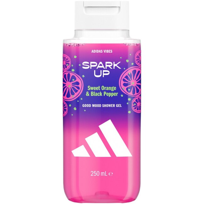 Гель для душа Adidas Vibes Spark Up 250 мл для женщин Гель для душа Adidas Vibes Spark Up 250 мл для женщин