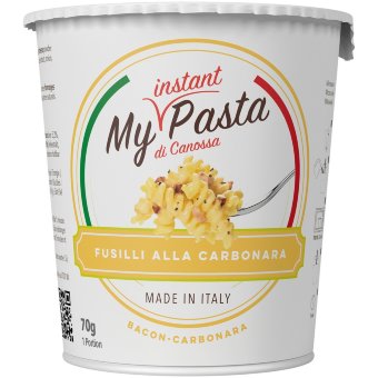 Мгновенные макароны My Instant Pasta с беконом
