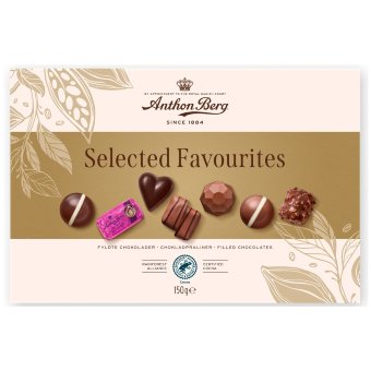 Ассорти шоколадных конфет Anthon Berg Selected Favourites RA 150 гр Ассорти шоколадных конфет Anthon Berg Selected Favourites RA 150 гр