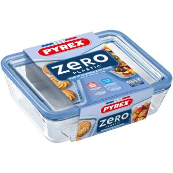 Стеклянная форма для запекания Pyrex с крышкой 22 x 17 x 6 см 1,5 л Pure Glass