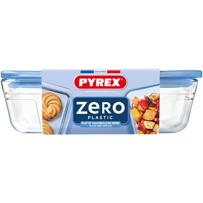Стеклянная форма для запекания Pyrex с крышкой 22 x 17 x 6 см 1,5 л Pure Glass Стеклянная форма для запекания Pyrex с крышкой 22 x 17 x 6 см 1,5 л Pure Glass