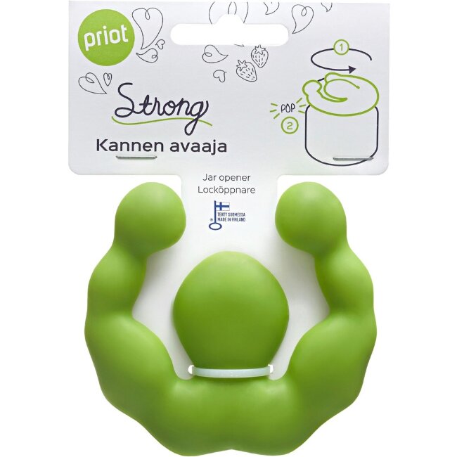 Открывалка для крышек Priot Strong зеленая