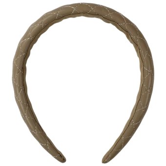 Аксессуар с стилем повязка для волос Hiuspanta tikki toppa бежевого цвета шириной 3 см