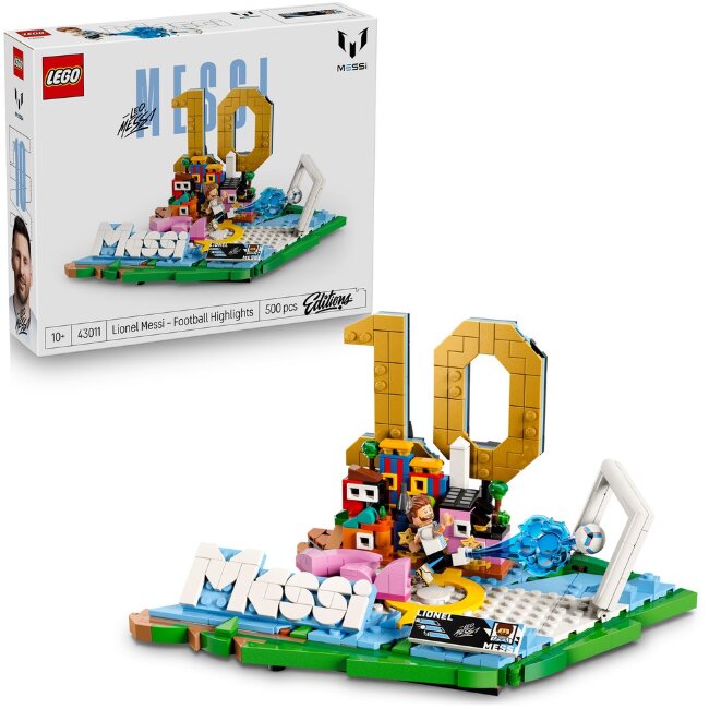Конструктор LEGO® Editions Football 43011 Lionel Messi — футбольные звездные моменты Конструктор LEGO® Editions Football 43011 Lionel Messi — футбольные звездные моменты