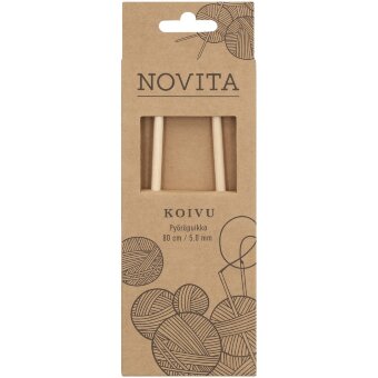 Спицы круговые Novita Pyöröpuikko 80 см - 5 мм
