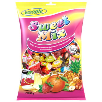 Карамель ассорти Woogie Sweet Mix 1 кг