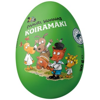 Шоколадное яйцо-сюрприз Mauri Kunnas Koiramäki 20 гр