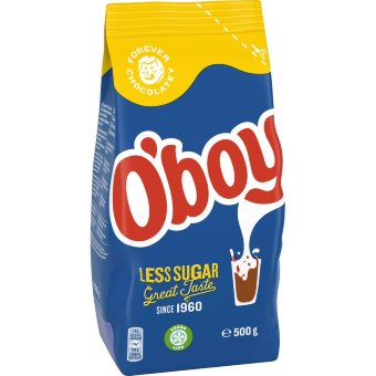 Какао с пониженным содержанием сахара Oboy 500 гр