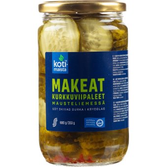 Огурцы резаные Kotimaista 680/350 гр