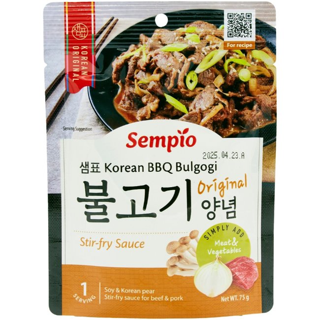Корейский барбекю соус Sempio Bulgogi 75 гр