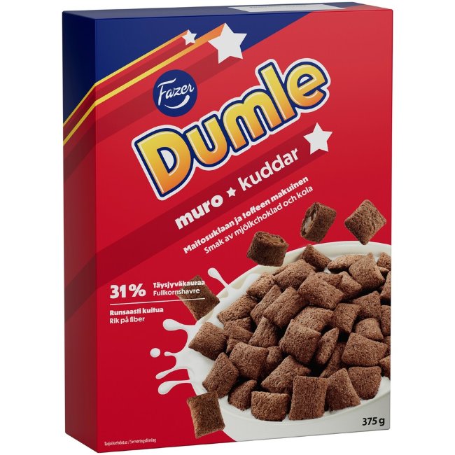 Хрустящие хлопья Dumle 375 гр