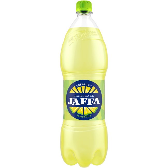 Безалкогольный напиток Hartwall Jaffa Lemonade с лимоном, без сахара, 1,5 л