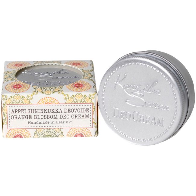 Веганский кремовый дезодорант Kaurilan Sauna с цветком апельсина 35 гр