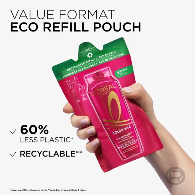Шампунь L'Oréal Paris Elvital Color Vive для окрашенных волос 250 мл дозаправка