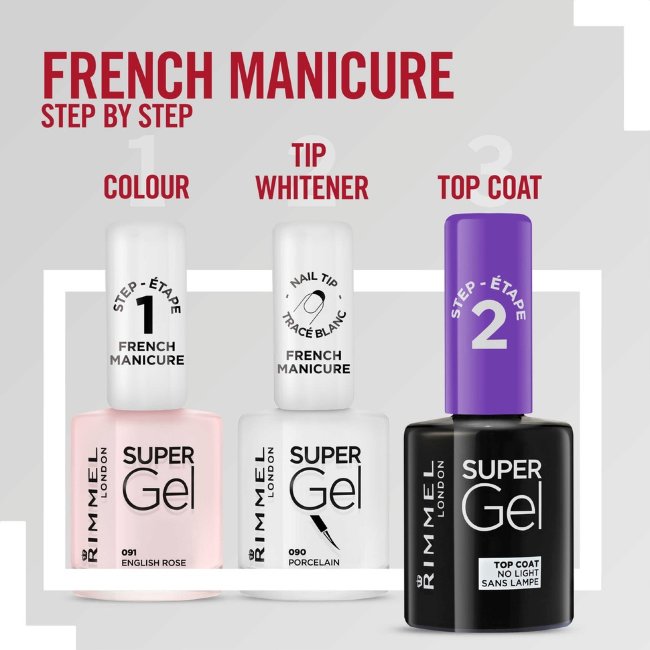 Гель-лак для ногтей Rimmel Super Gel Top Coat 12 мл
