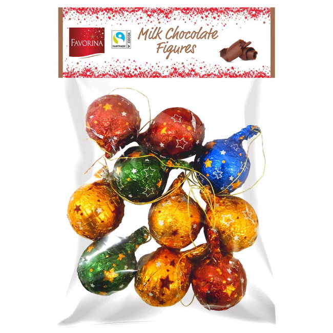 Фигурки из молочного шоколада (в ассортименте) Favorina 100 гр