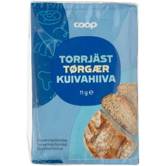Дрожжи сухие Coop 6x11 гр