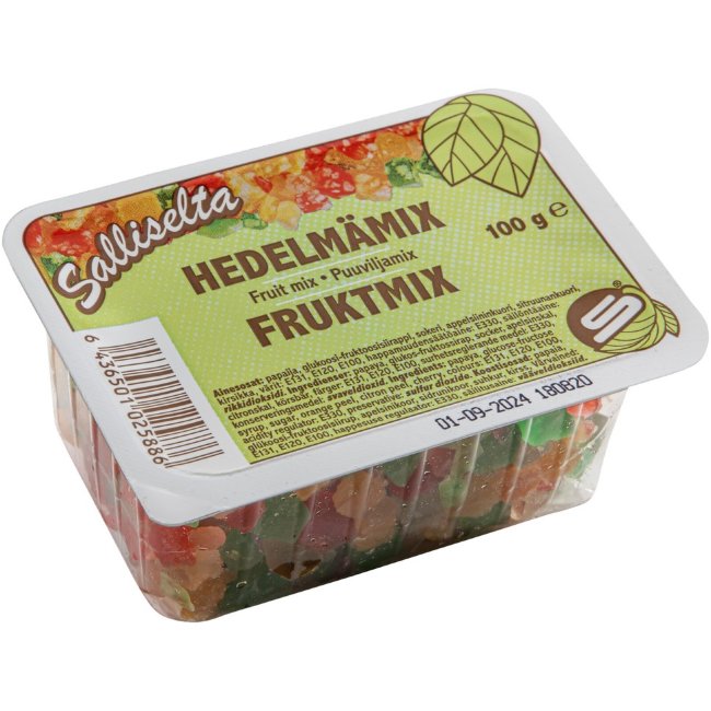 Цукаты Salliselta (фруктовый микс) 100 гр