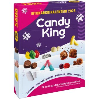 Большой рождественский календарь CandyKing 600 гр