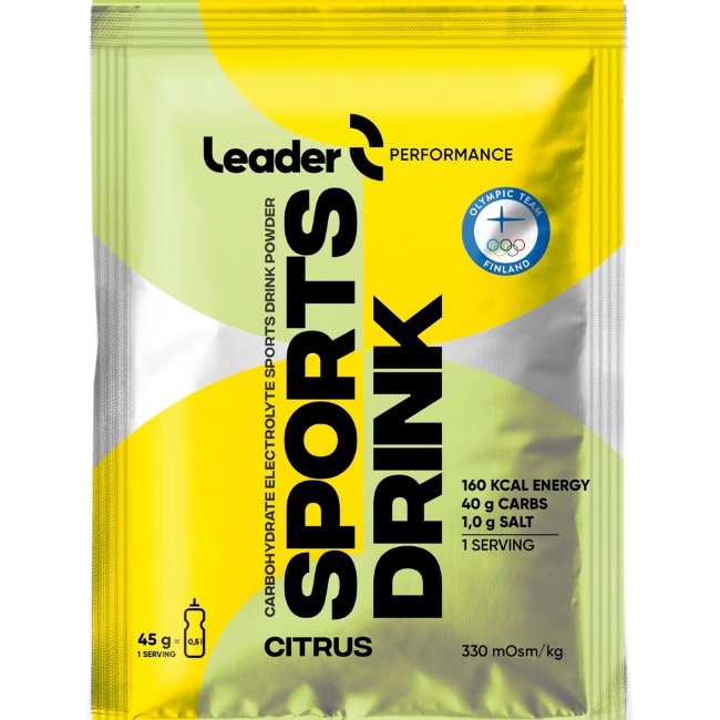 Спортивный напиток Leader Performance с цитрусовым вкусом 45 гр