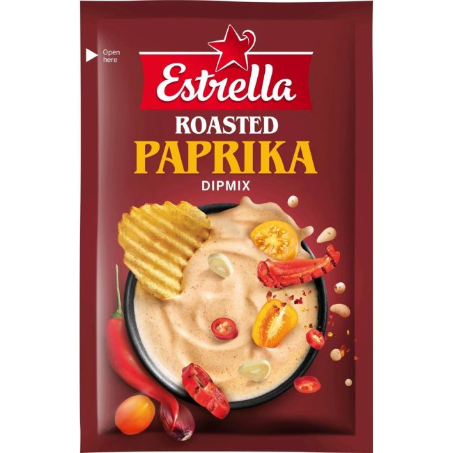 Приправа для приготовления соуса Estrella со вкусом жареной паприки 16 гр