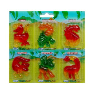 Желейные конфеты DIno Jelly (динозавры) 6 шт Желейные конфеты DIno Jelly (динозавры) 6 шт