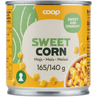 Кукуруза в рассоле Coop 165/140 гр Кукуруза в рассоле Coop 165/140 гр