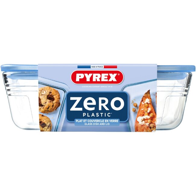 Стеклянная форма для запекания Pyrex с крышкой из стекла 24 x 19 x 8 см 2,6 л Pure Glass Стеклянная форма для запекания Pyrex с крышкой из стекла 24 x 19 x 8 см 2,6 л Pure Glass