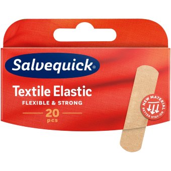 Пластырь Salvequick Textil 20 шт
